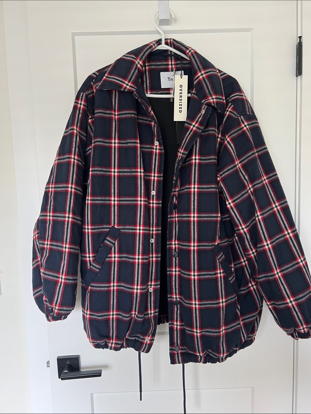 TNA Coaches Jacket - Navy/Red NWT